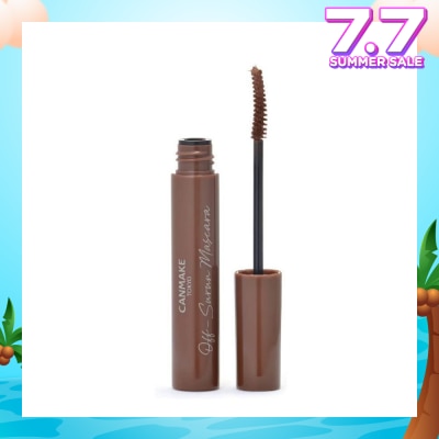 CANMAKE Off Surun Mascara 02 Milk Brown 1s