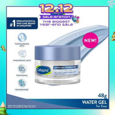 CETAPHIL Optimal Hydration Skin Replenishing Water Gel (For Dry & Sensitive Skin) 48g