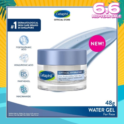 CETAPHIL Optimal Hydration Skin Replenishing Water Gel (For Dry & Sensitive Skin) 48g