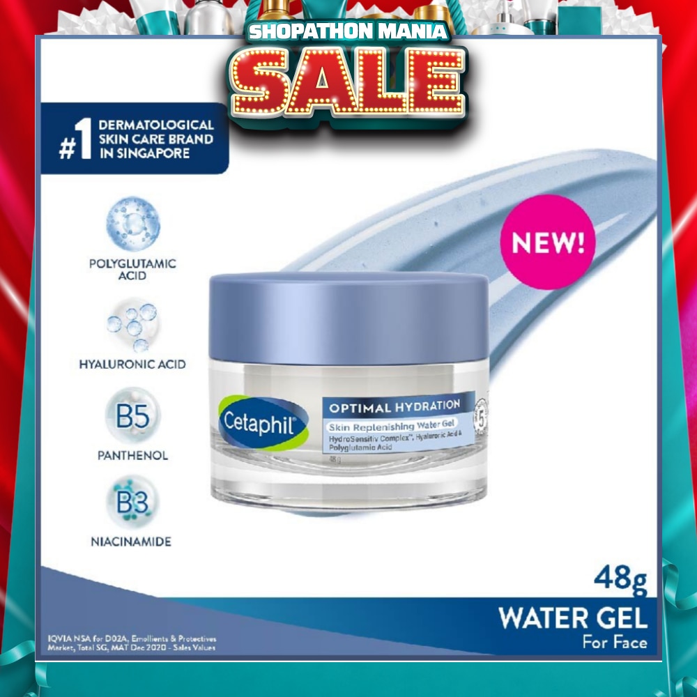 CETAPHIL Optimal Hydration Skin Replenishing Water Gel (For Dry