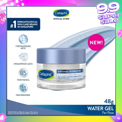CETAPHIL Optimal Hydration Skin Replenishing Water Gel (For Dry & Sensitive Skin) 48g