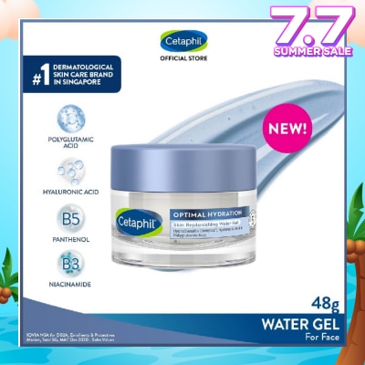 CETAPHIL Optimal Hydration Skin Replenishing Water Gel (For Dry & Sensitive Skin) 48g