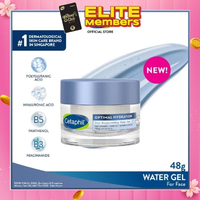 CETAPHIL Optimal Hydration Skin Replenishing Water Gel (For Dry & Sensitive Skin) 48g