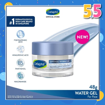 CETAPHIL Optimal Hydration Skin Replenishing Water Gel (For Dry & Sensitive Skin) 48g