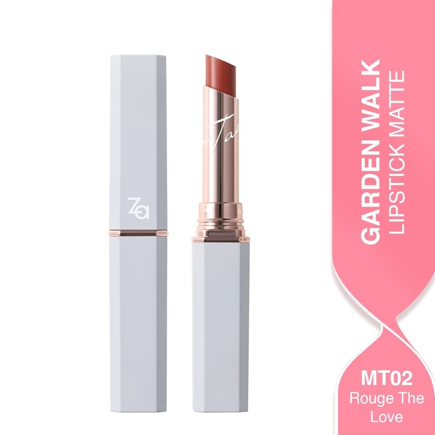 Garden Walk Lipstick Matte (02 Rouge The Love) 1s