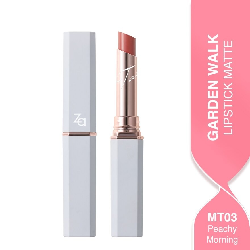 Garden Walk Lipstick Matte (03 Peachy Morning) 1s