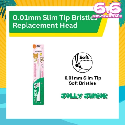 DARLIE Jolly Junior Kids Sonic Toothbrush Refill Pink (For 4+ years) 2s