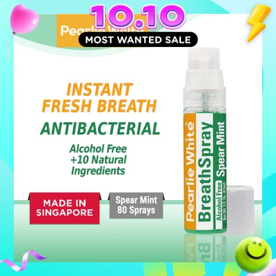 PEARLIE WHITE® SpearMint Breath Spray 8.5ml image