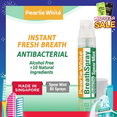 PEARLIE WHITE® SpearMint Breath Spray 8.5ml