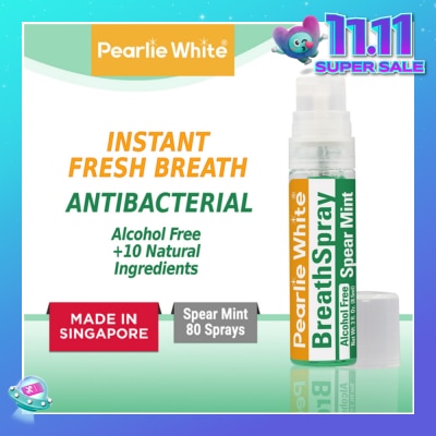 PEARLIE WHITE® SpearMint Breath Spray 8.5ml