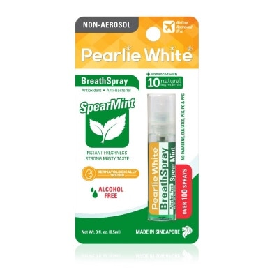 PEARLIE WHITE® SpearMint Breath Spray 8.5ml