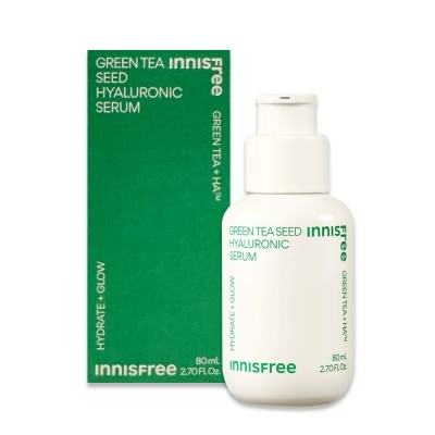 INNISFREE Green Tea Seed Hyaluronic Acid Serum (Moisturizing) 80ml (Expiry: Apr`2026)