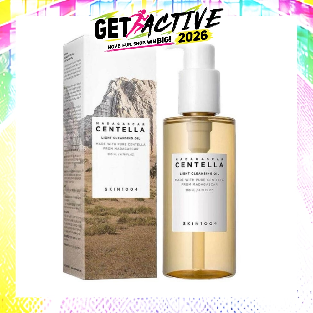 Madagascar Centella Light Cleansing Oil (Gently Melts Away Makeup, Dirt, Oils And Sunscreen Without Stinging The Eye Area) 200ml image