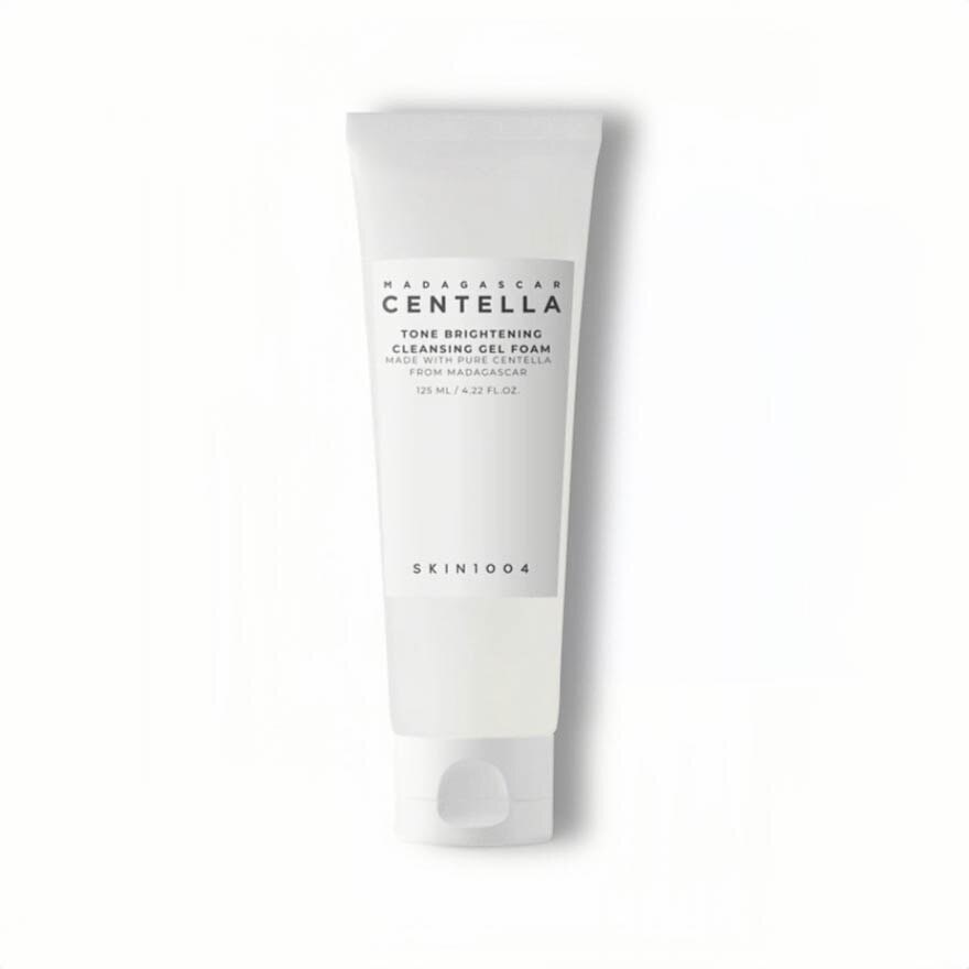 Madagascar Centella Tone Brightening Cleansing Gel Foam (Effectively Removes Makeup And Impurities On The Skin Without Stripping The Skin) 125ml