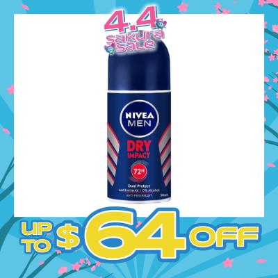 NIVEA - Deo (M) Roll-On Dry Impact 50ml
