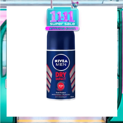 NIVEA Deo (M) Roll On Dry Impact 50ml image