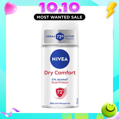 NIVEA Deo (F) Roll On Dry Comfort 50ml image