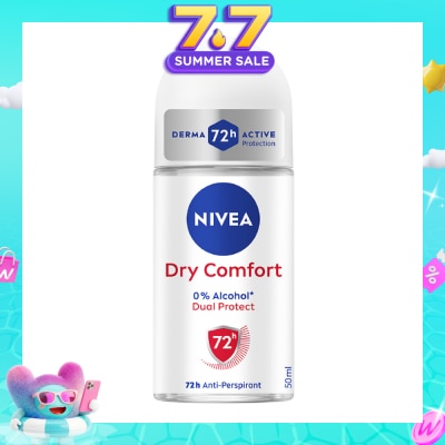 NIVEA - Deo (F) Roll-On Dry Comfort 50ml