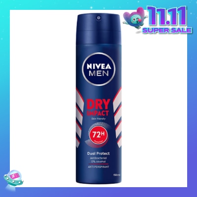 NIVEA Deo (M) Spray Dry Impact 150ml