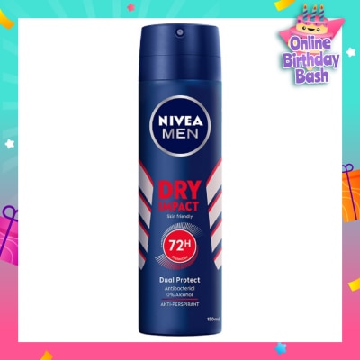 NIVEA Deo (M) Spray Dry Impact 150ml