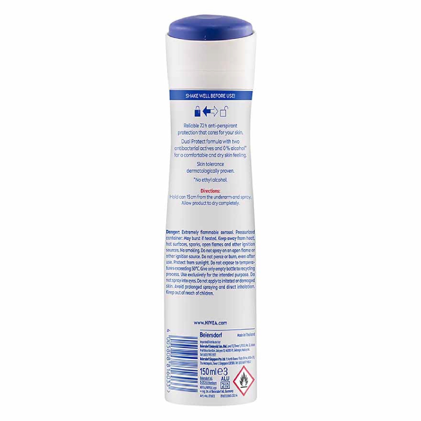 Deo (F) Spray Dry Comfort 150ml