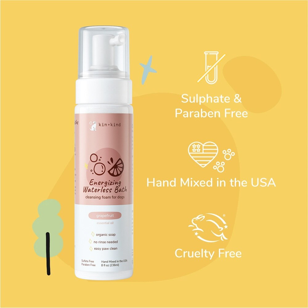 Energizing Waterless Bath Grapefruit for Dog and Cat 236ml