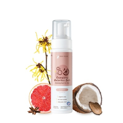 KIN + KIND - Energizing Waterless Bath Grapefruit for Dog and Cat 236ml