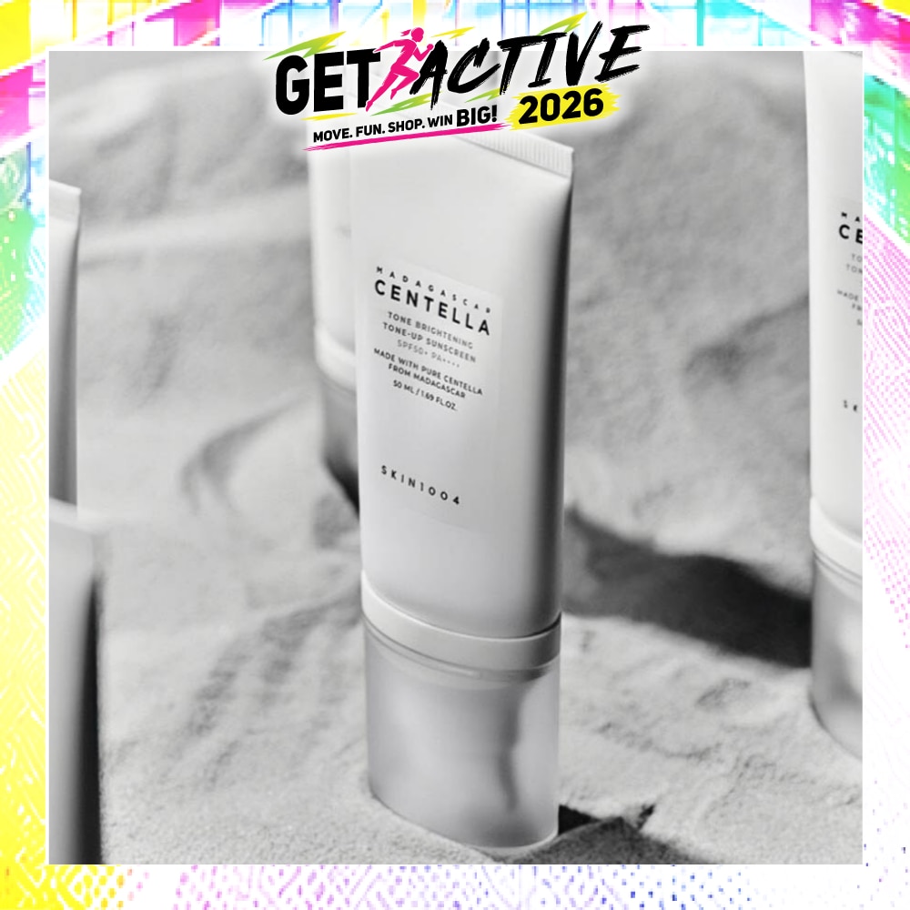 Madagascar Centella Tone Brightening Tone Up Sunscreen (Tinted Sunscreen That Helps Brighten And Tone Dull And Wrinkled Skin) 50ml image