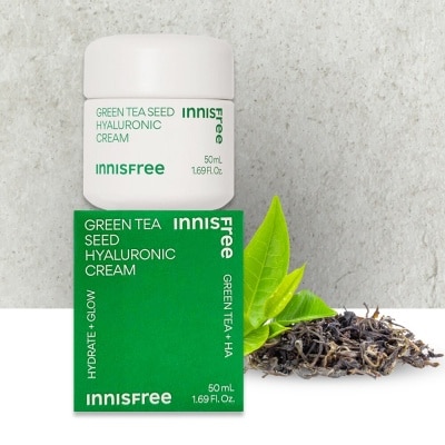 INNISFREE [XMAS GIFT] Green Tea Seed Hyaluronic Acid Cream 50ml