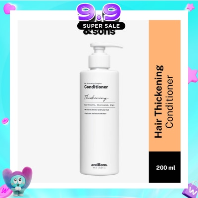 ANDSONS - Anti Hair Loss 5% Thickening Complex Conditioner (For Men's Hair Growth) 200ml image