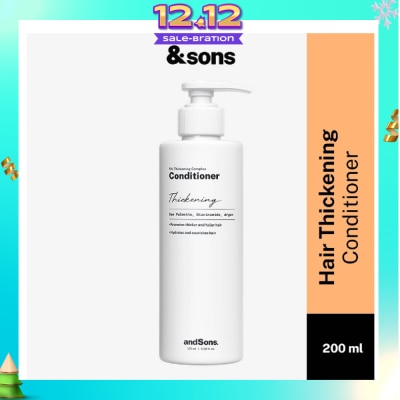 ANDSONS Anti Hair Loss 5% Thickening Complex Conditioner (For Men's Hair Growth) 200ml