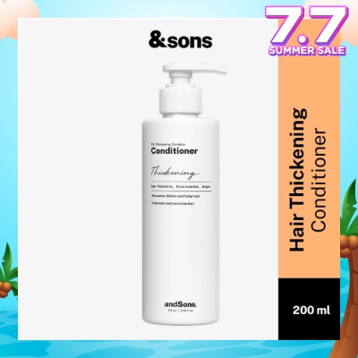ANDSONS Anti Hair Loss 5% Thickening Complex Conditioner (For Men's Hair Growth) 200ml