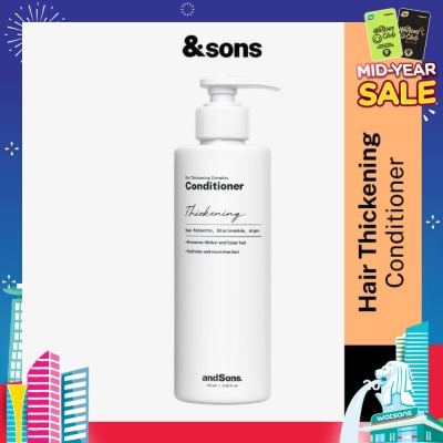 ANDSONS Anti Hair Loss 5% Thickening Complex Conditioner (For Men's Hair Growth) 200ml