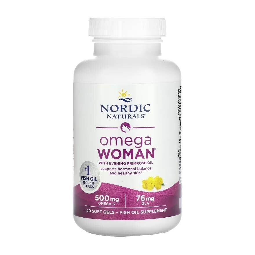 Omega Women Softgel (Promote Women’s Skin Health, Hormonal Balance And Overall Wellness) 120s