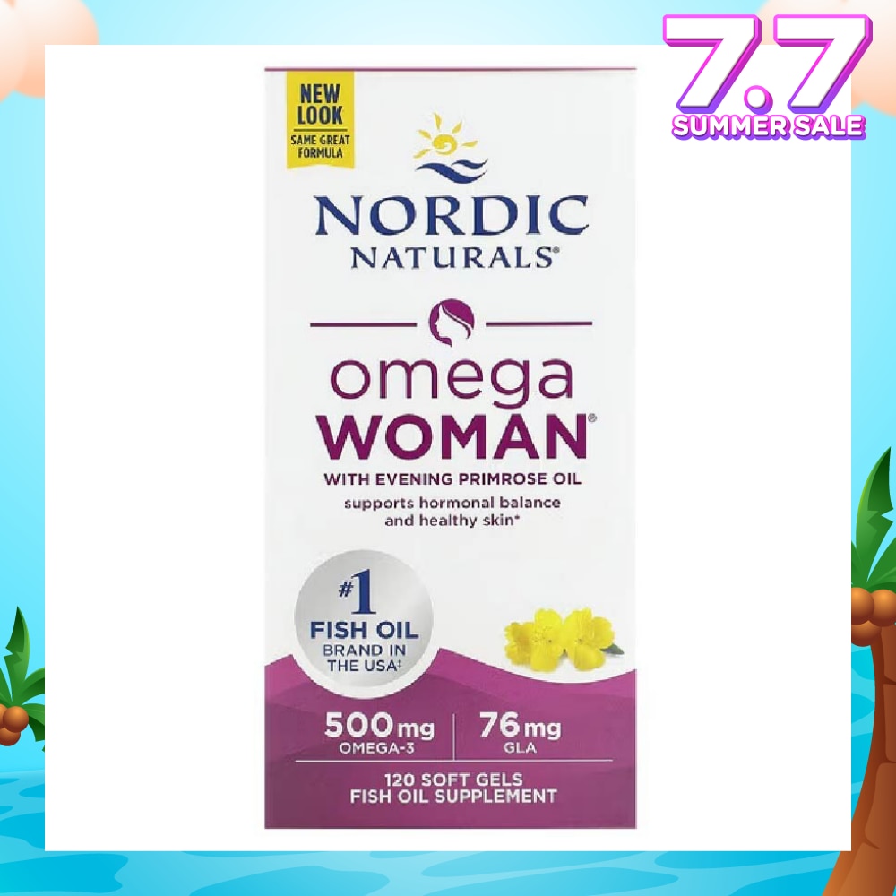 Omega Women Softgel (Promote Women’s Skin Health, Hormonal Balance And Overall Wellness) 120s