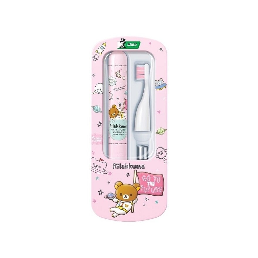 Jolly Junior Kids Sonic Battery Electric Toothbrush Pink (For 4+ years) 1s