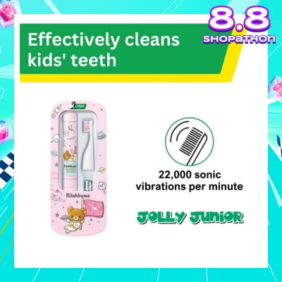DARLIE Jolly Junior Kids Sonic Battery Electric Toothbrush Pink (For 4+ years) 1s