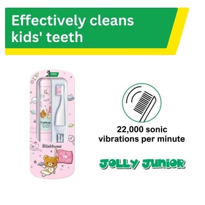 DARLIE Jolly Junior Kids Sonic Battery Electric Toothbrush Pink (For 4+ years) 1s