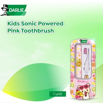 DARLIE - Jolly Junior Kids Sonic Battery Electric Toothbrush Pink (For 4+ years) 1s