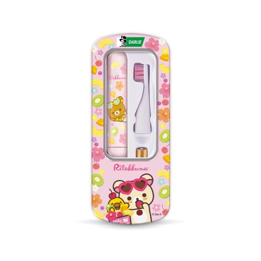 Jolly Junior Kids Sonic Battery Electric Toothbrush Pink (For 4+ years) 1s