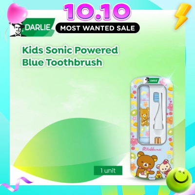 DARLIE Jolly Junior Kids Sonic Battery Electric Toothbrush Blue (For 4+ years) 1s image