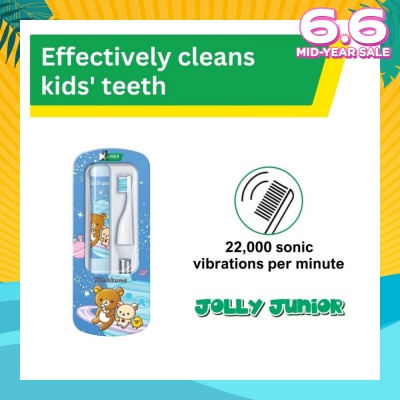 DARLIE Jolly Junior Kids Sonic Battery Electric Toothbrush Blue (For 4+ years) 1s