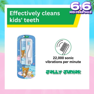 DARLIE Jolly Junior Kids Sonic Battery Electric Toothbrush Blue (For 4+ years) 1s
