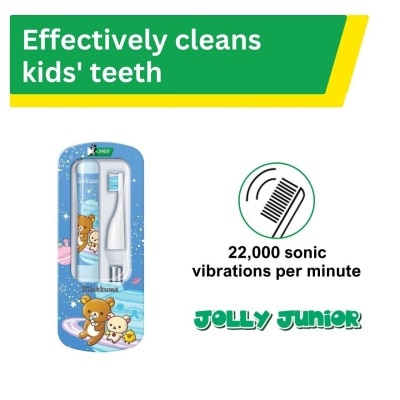 DARLIE Jolly Junior Kids Sonic Battery Electric Toothbrush Blue (For 4+ years) 1s