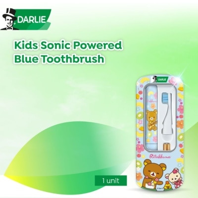 DARLIE - Jolly Junior Kids Sonic Battery Electric Toothbrush Blue (For 4+ years) 1s