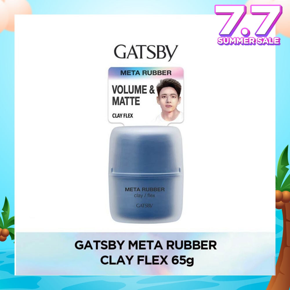 Meta Rubber Clay Flex (Creates Long Lasting Volume To Your Hair With Its High Holding Power And Matte Texture) 65g