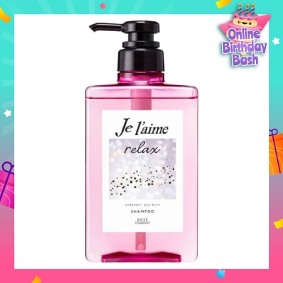 KOSE COSMEPORT Je L’Aime Relax Sleek & Rich Shampoo 480ml