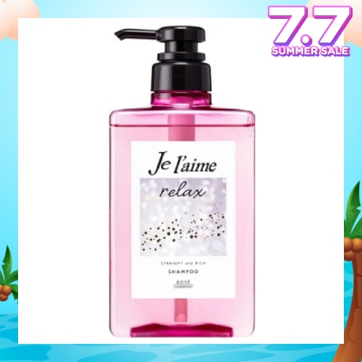 KOSE COSMEPORT Je L’Aime Relax Sleek & Rich Shampoo 480ml