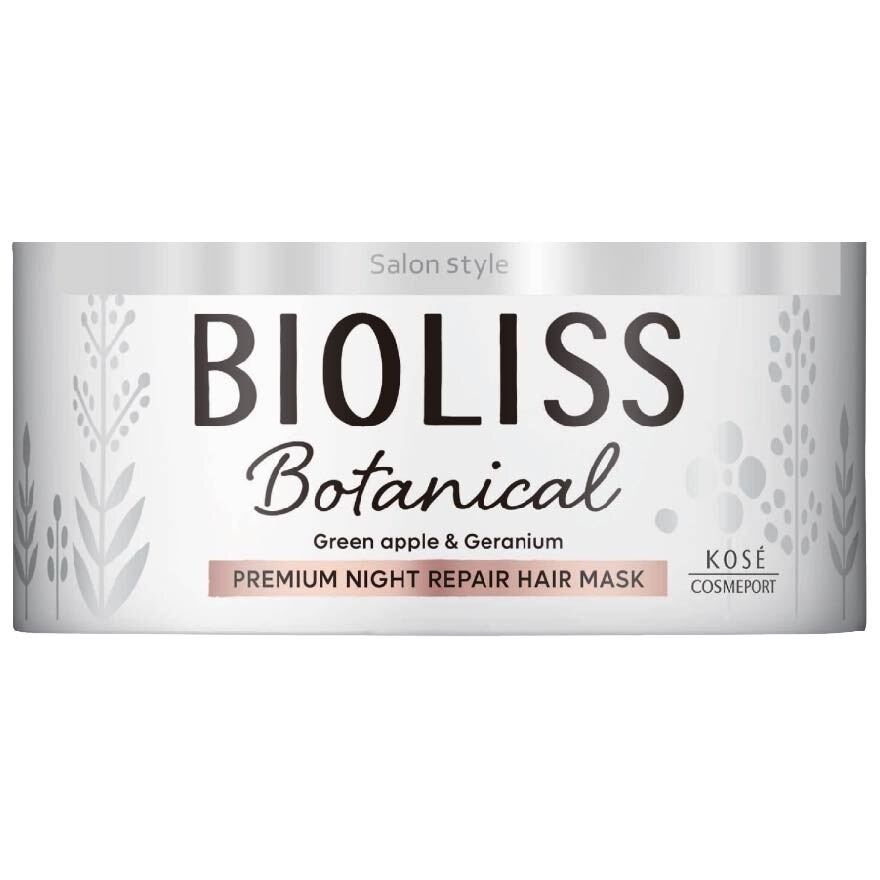 Bioliss Botanical Premium Night Repair Hair Mask 200g