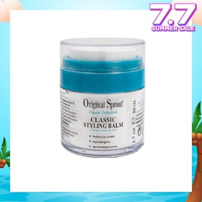ORIGINAL SPROUT Classic Styling Balm (Long Lasting Hold And Is Ideal For Styling Curls) 1.7oz